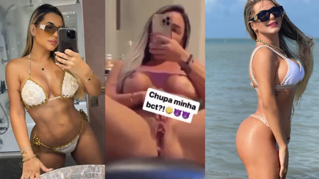 Vídeo vazado da Deolane Bezerra brincando com a bucetinha
