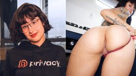 Martina Oliveira OnlyFans esfregando a bucetinha em vídeo amador