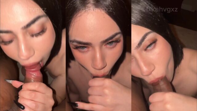 Novinha Kahvg privacy chupando pau com vontade