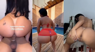 Sexo Amador com novinha do bundão fodendo no rancho do maia
