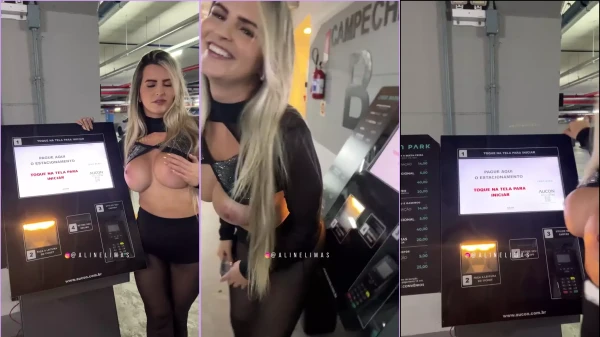 Aline Limas gostosa com os seios grande se exibindo
