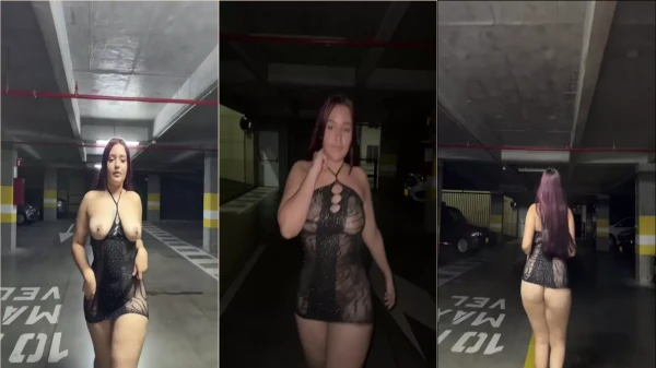 Video da peituda Nathaly Cardona se exibindo