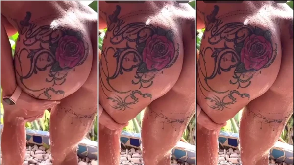 Video com a Karoline Rodriguez nua no banho