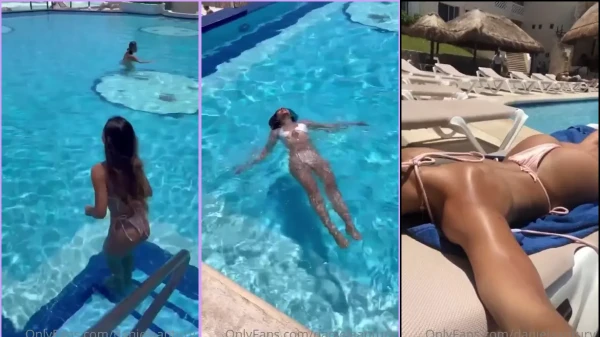 Vídeo da Daniela Antury de biquíni, uma verdadeira provocação!