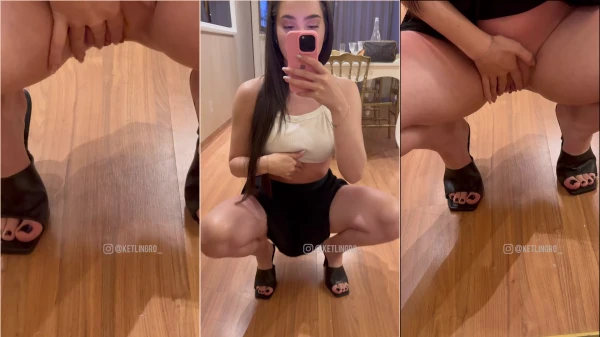 A influencer bombada do Instagram, Ketlin Groisman, tá fazendo aquele joguinho de sedução