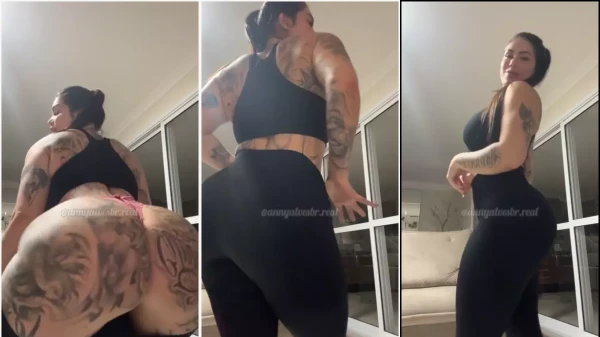 Cavala morena, toda sensual e ousada, Anny Alves se jogando na brincadeira!