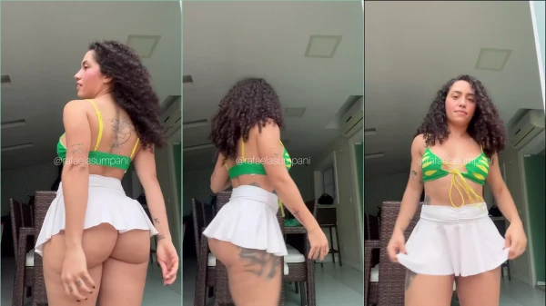 Vídeo sensual da gata Rafaela Sumpani, uma delícia de dar água na boca!