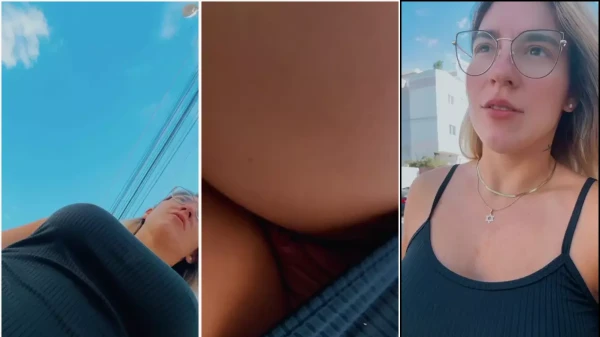 Tati Eliasquevici, a loirinha cheia de charme, em um vídeo pra lá de picante