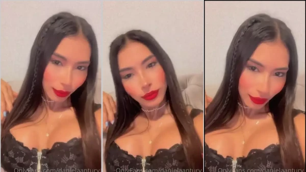 Daniela Antury, uma gostosa de batom vermelho!