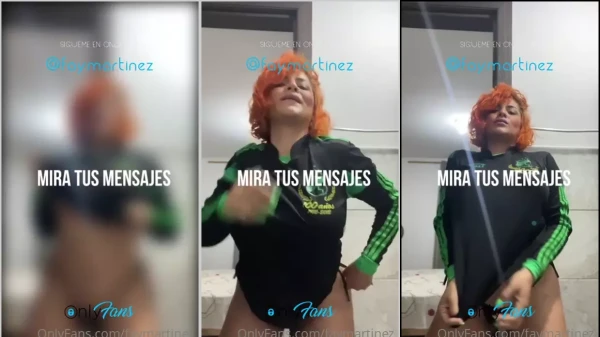 Fay Martínez, essa delícia de peruca roxa, mostrando todo seu corpo provocante!