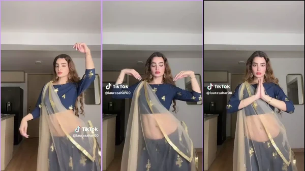 Laura Sahar, uma tik toker bem gostosa, arrasa na dança do ventre!