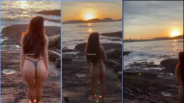 Vicky Harper, privacidade que é puro desejo com aquele bundão irresistível!