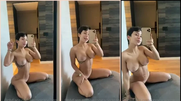 Vídeo da gata sexy Veronica Perasso se mostrando de um jeito bem provocante