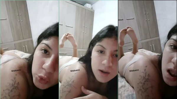 Mia Bueno, a gata caseira, arrasou no vídeo xxx se exibindo