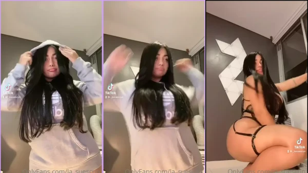 Alejandra Suescun com um casaco, se mostrando toda plena!