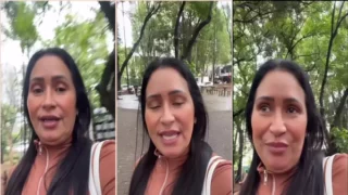 Passeio pelo parque com a delícia da Alessandra Marques