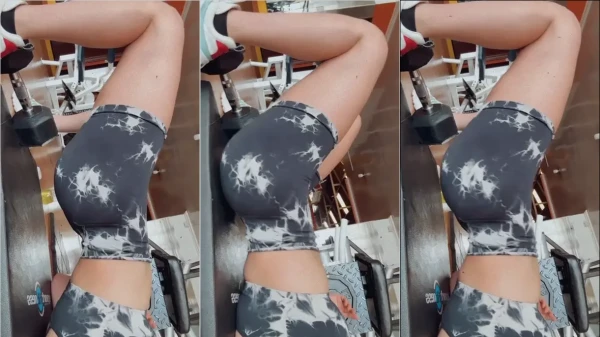 Sofia Barrero mandando ver nos treinos na academia
