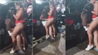 Carnaval 2025 tem vídeo da gata recebendo uma dedada na rua!
