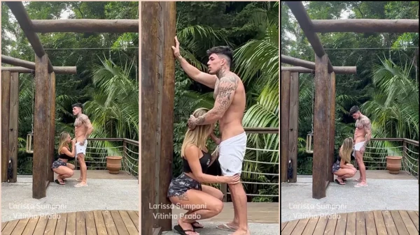 Larissa Sumpani mostrando seu corpinho delícia