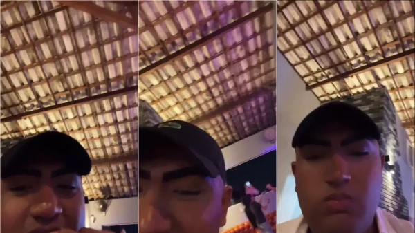Apareceu na internet o italooliverrx durante uma live no Insta!