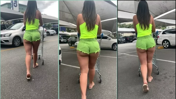 Vídeo da gata Kah Kampa mostrando sua intimidade