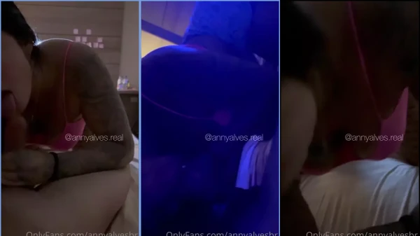 Anny Alves, aquela gostosona do Brasil, aparece em um vídeo dando um show na cama!