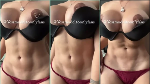 Nia Orozco, toda cheia de curvas e com uma calcinha vermelha na loucura da festa