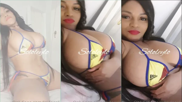 Vídeo caseiro da Leylo Cali de biquíni!