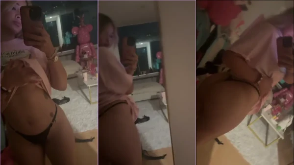 Vídeo picante da Maria Julissa levantando a blusa e se mostrando