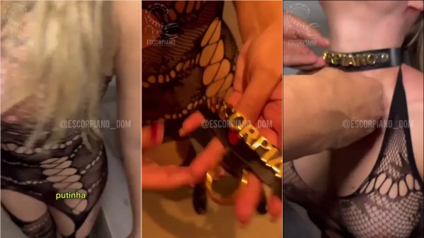 Escorpiano Dom em vídeo com a loura ousada