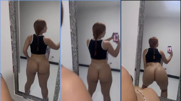 Karol Alvarado, uma latina que arrasa com seu rebolado na dança!