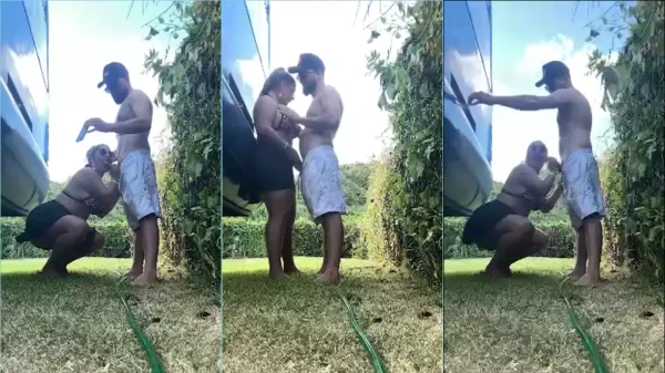 Rolou um vazamento da Juli Figueiro fazendo aquele xabu