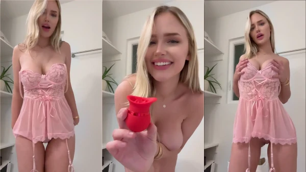 Tana, minha linda, soltou um videozinho irresistível de babydoll rosa, tá uma graça!