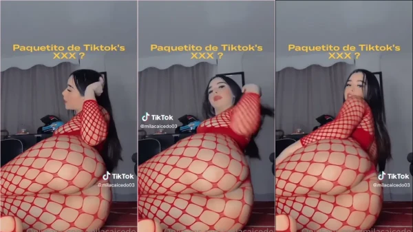 Mila Caicedo arrasando de calcinha no OnlyFans!