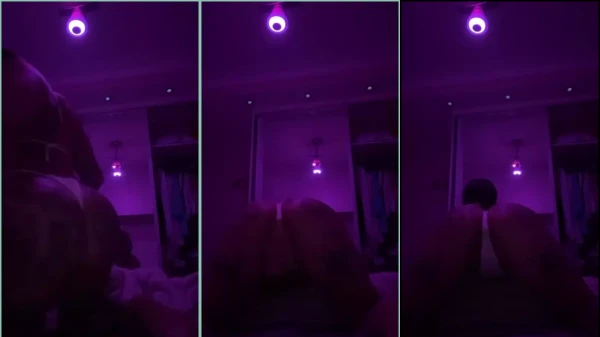 Vídeo da Anny Alves no OnlyFans fazendo um strip e roçando na piroca