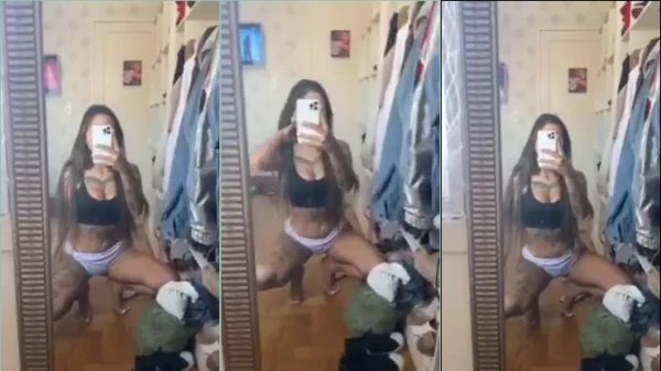 A gata Giovana Lepore tá pegando fogo, hein!