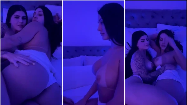 Gabriela Aguiar, uma gostosinha acompanhada da amiga lésbica