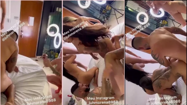 Juh Morena em um vídeo de farra deliciosa