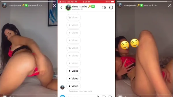 OnlyFans vazou na internet com uma gata se masturbando