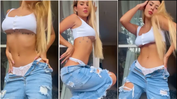 Vídeo da Jenni Casas rebolando de maneira irresistível