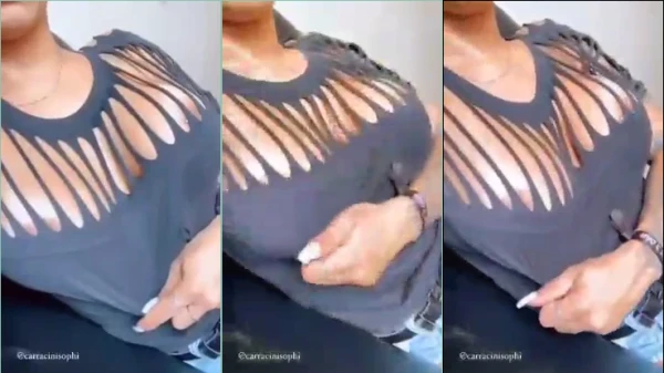 Vídeo da Sophi Carracini, a gata maravilhosa, esbanjando privacidade!