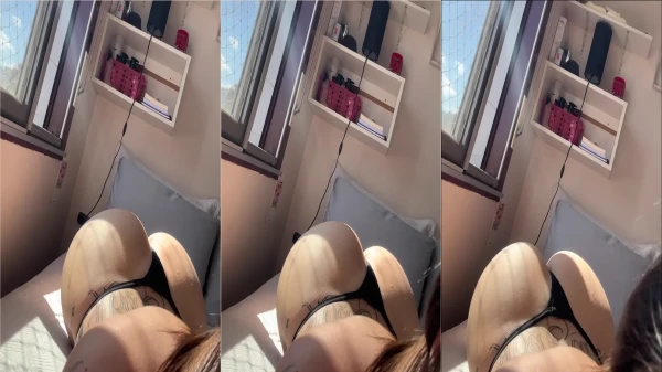 Pauline Ribeiro, com sua bunda irresistível e tatuagens, aparece em um vídeo super quente